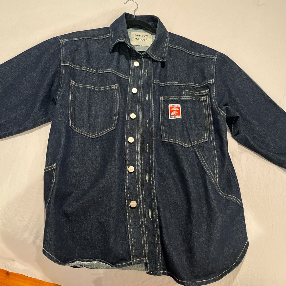 Dark Blue Denim Jean Jacket